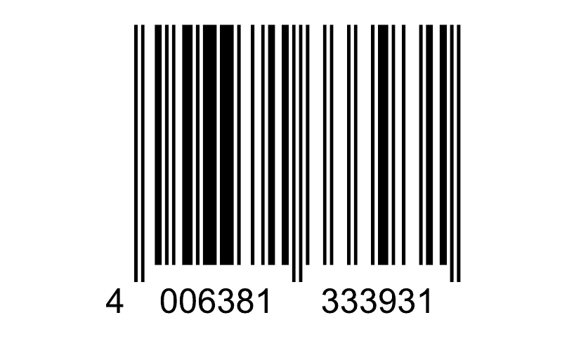 EAN-13 encoding 4006381333931